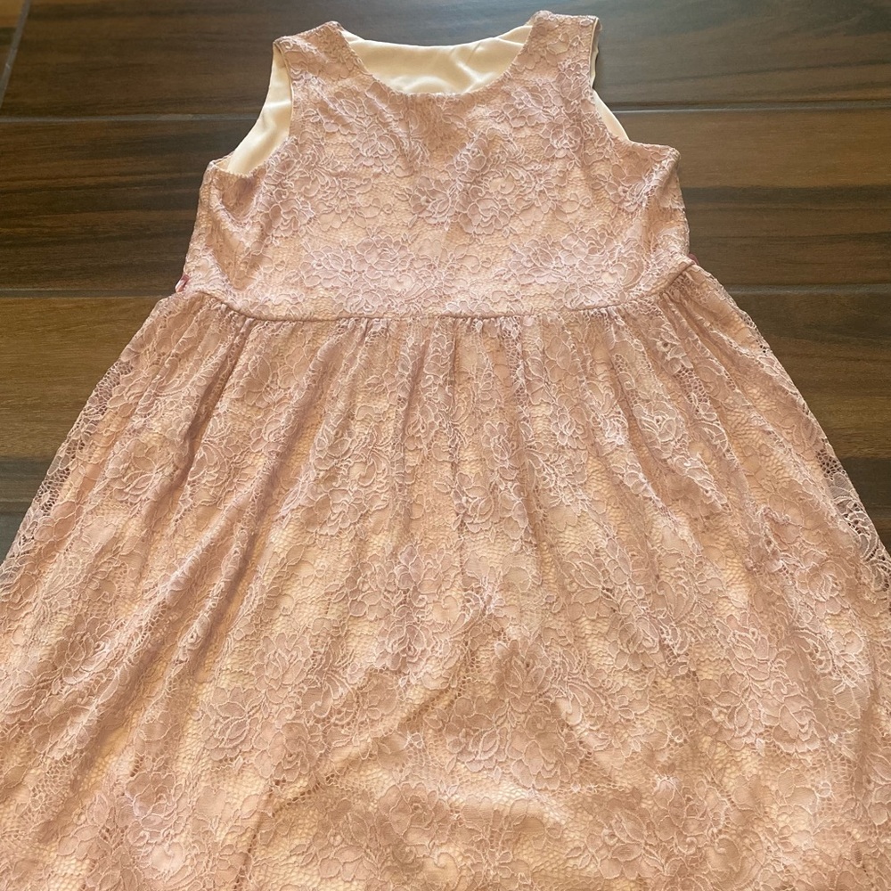 rose gold dress